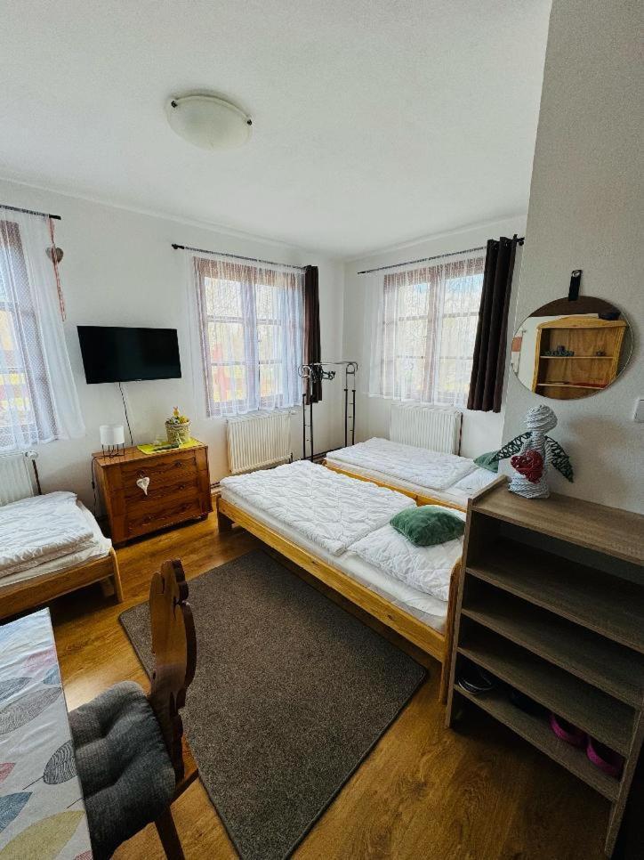 Apartmany Srub Jenisov Horni Plana Luaran gambar